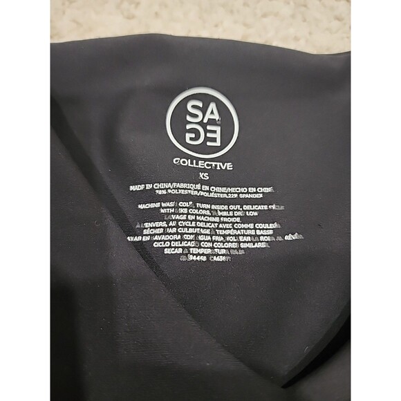 SAGE COLLECTIVE Women's XS Workout Sports Bra Activewear Sporty Yoga Running - Picture 2 of 9